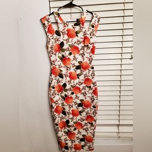 NEW Floral midi dress